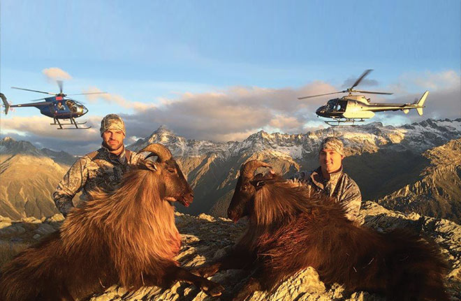 Backcountry Heli hunting