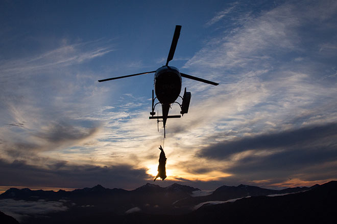 Scenic flights- hunting